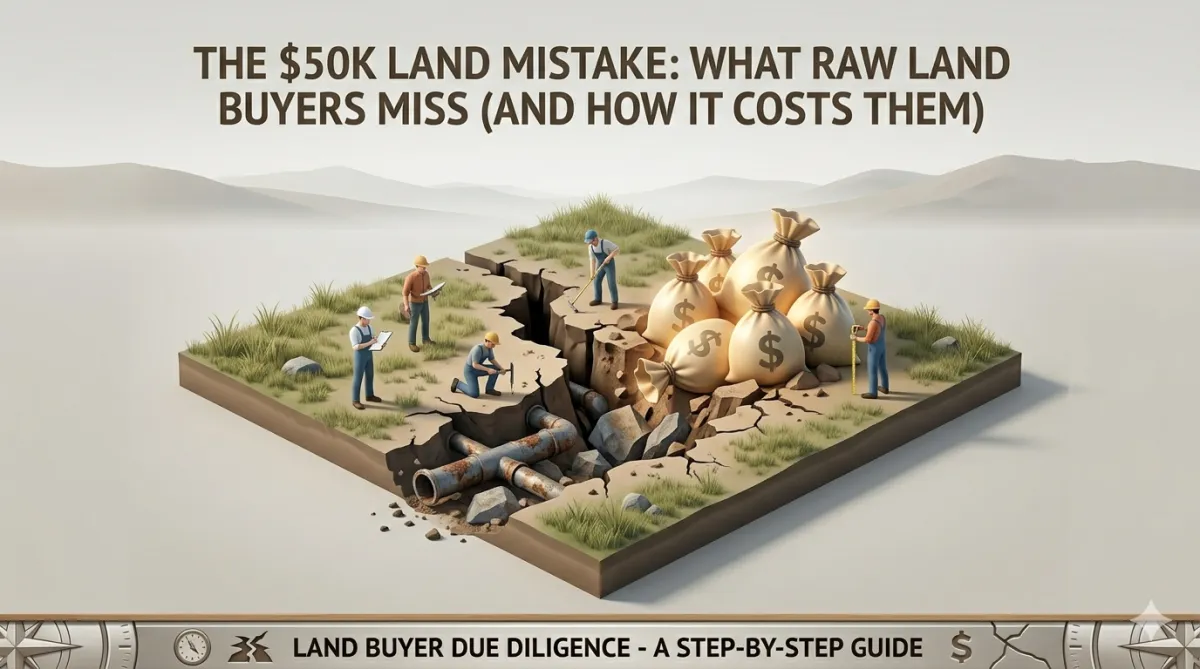 The $50K Land Mistake: What Raw Land Buyers Miss (And How It Costs Them)