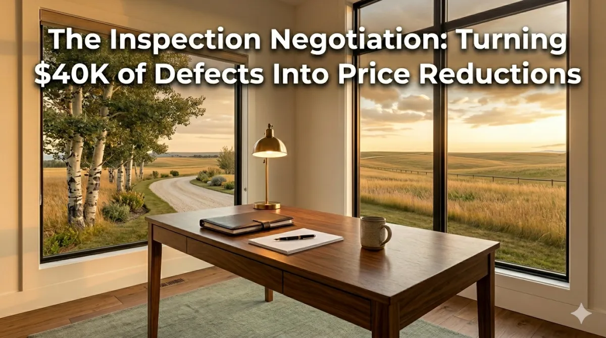 Acreage Inspection Negotiation: $40K Defects, Alberta
