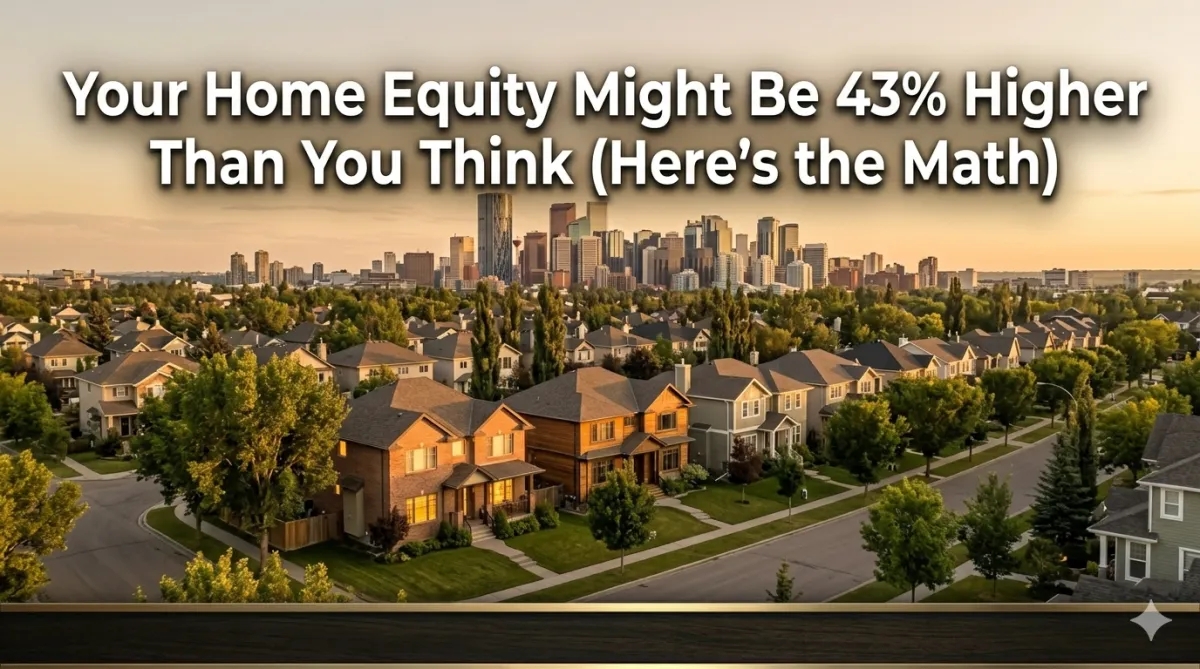 Calgary Home Equity Math: 43% Higher Than You Think?