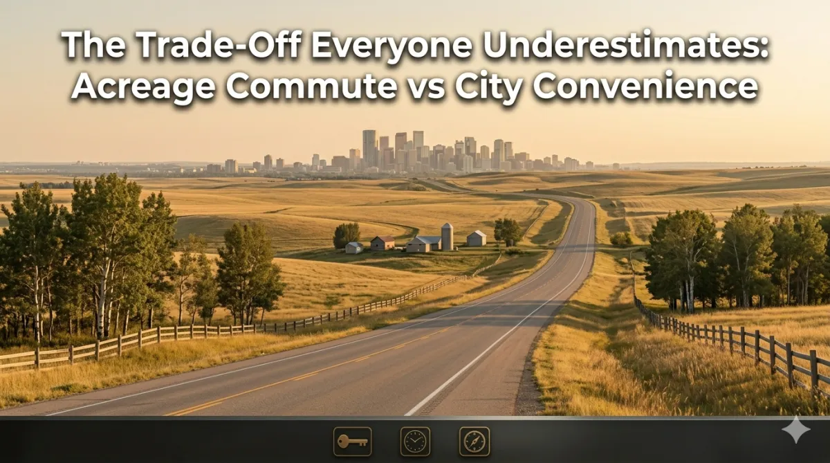 Acreage Commute vs City Convenience: The Real Trade-Off