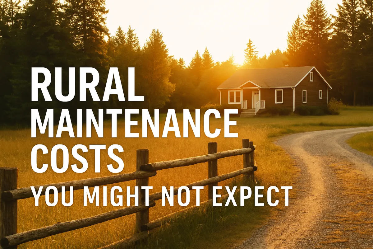 Rural Maintenance Costs You Might Not Expect 6:57 PM Alberta acreage property highlighting rural maintenance and upkeep considerations
