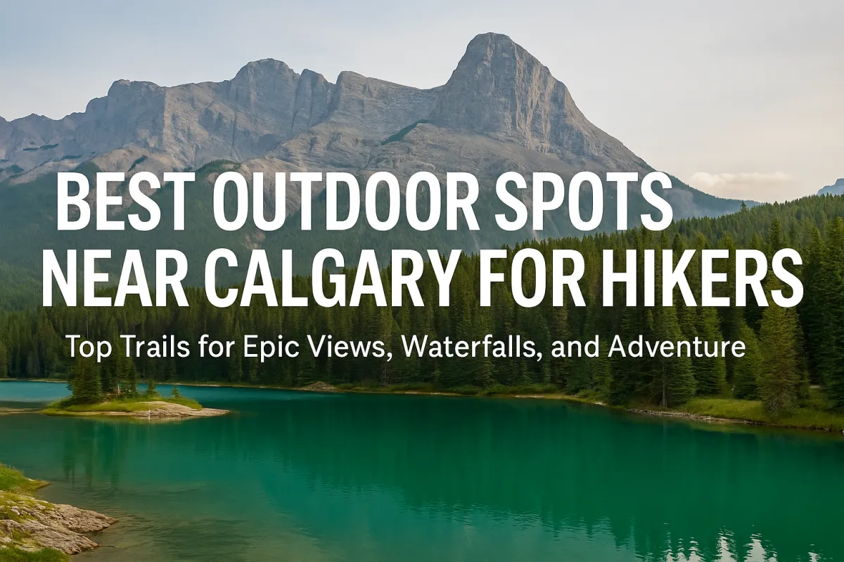 Hiker exploring scenic Alberta trails and outdoor spaces near Calgary