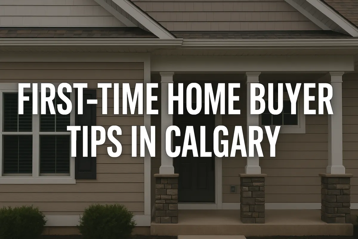 First-Time Home Buyer Tips in Calgary