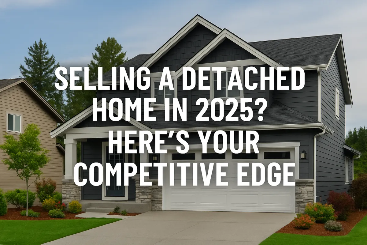 Calgary detached home listed for sale in 2025 with strong curb appeal and a competitive market strategy