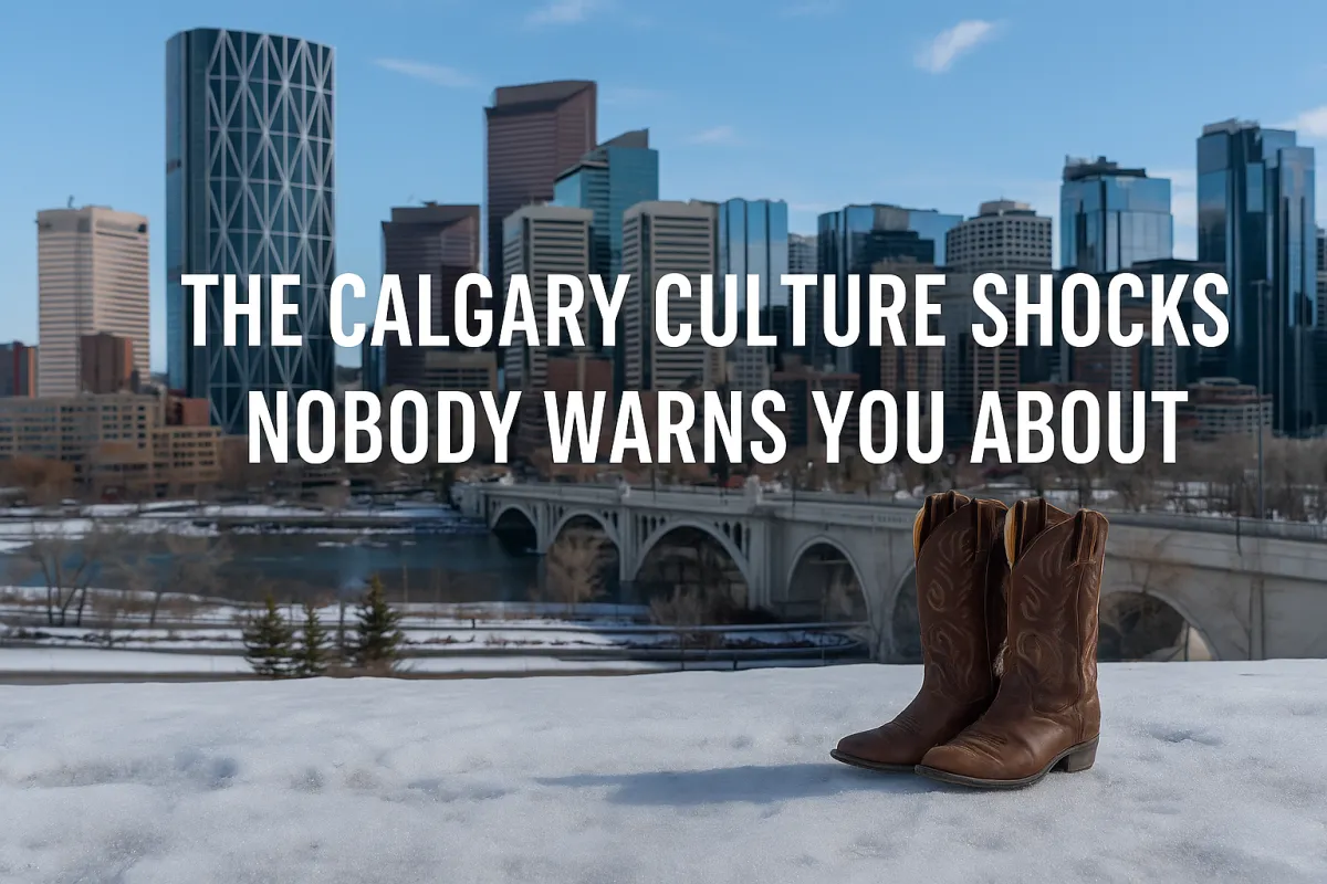 New Calgary resident experiencing the unexpected lifestyle and cultural differences of living in Alberta