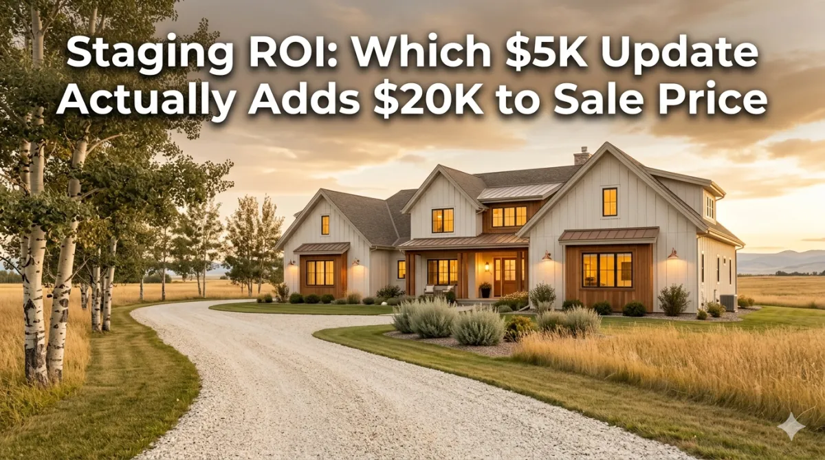 $5K Staging Updates That Add $20K to Calgary Acreages
