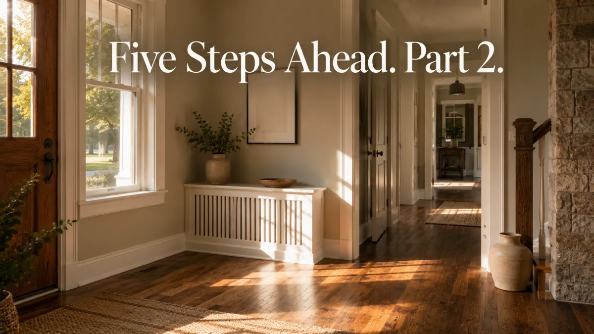 Always Five Steps Ahead — Part 2: The Walkthrough and the Holdback