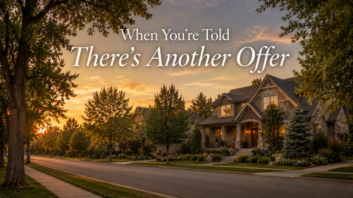 We Almost Lost Trust in a Deal Last Week — Here's What Happened With a "Competing Offer"