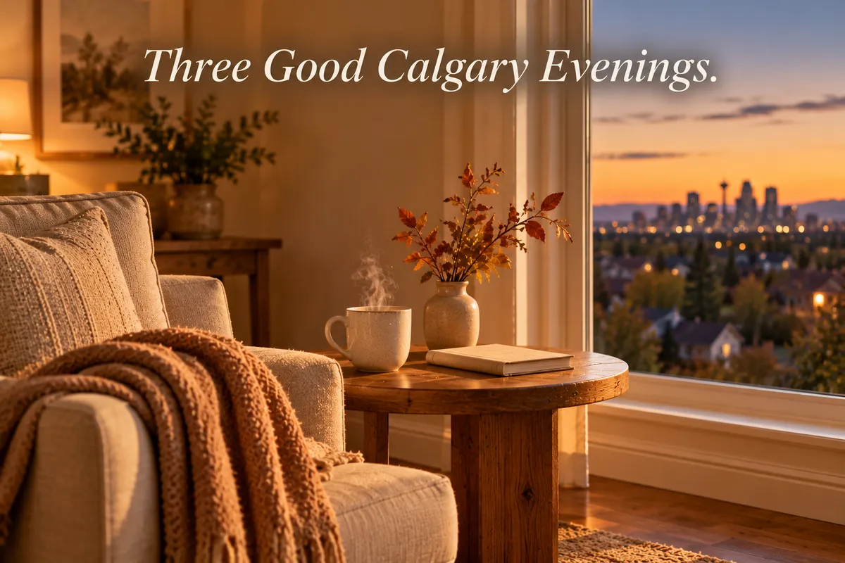 Three Good Ways to Spend a Calgary Evening