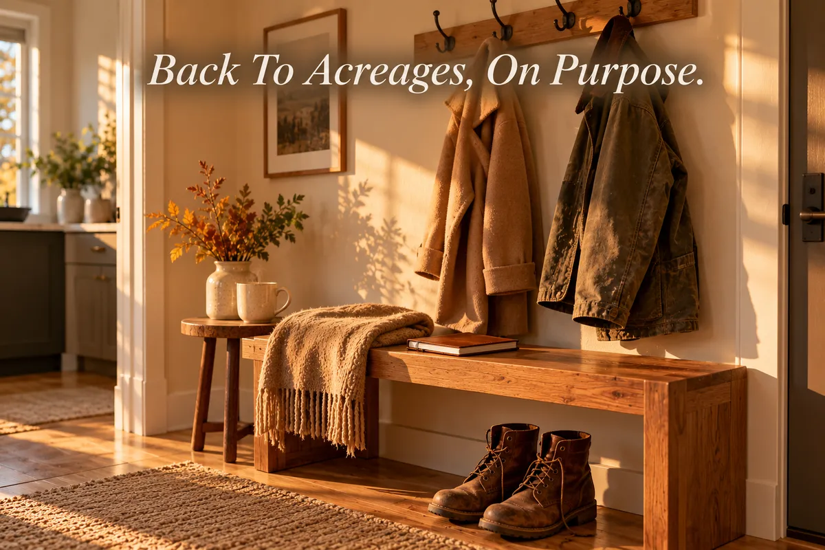 Why I Came Back to Acreage Real Estate