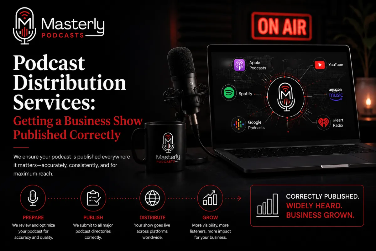 Podcast Distribution Services: Getting a Business Show Published Correctly