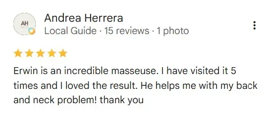 back and neck pain relief with therapeutic massage