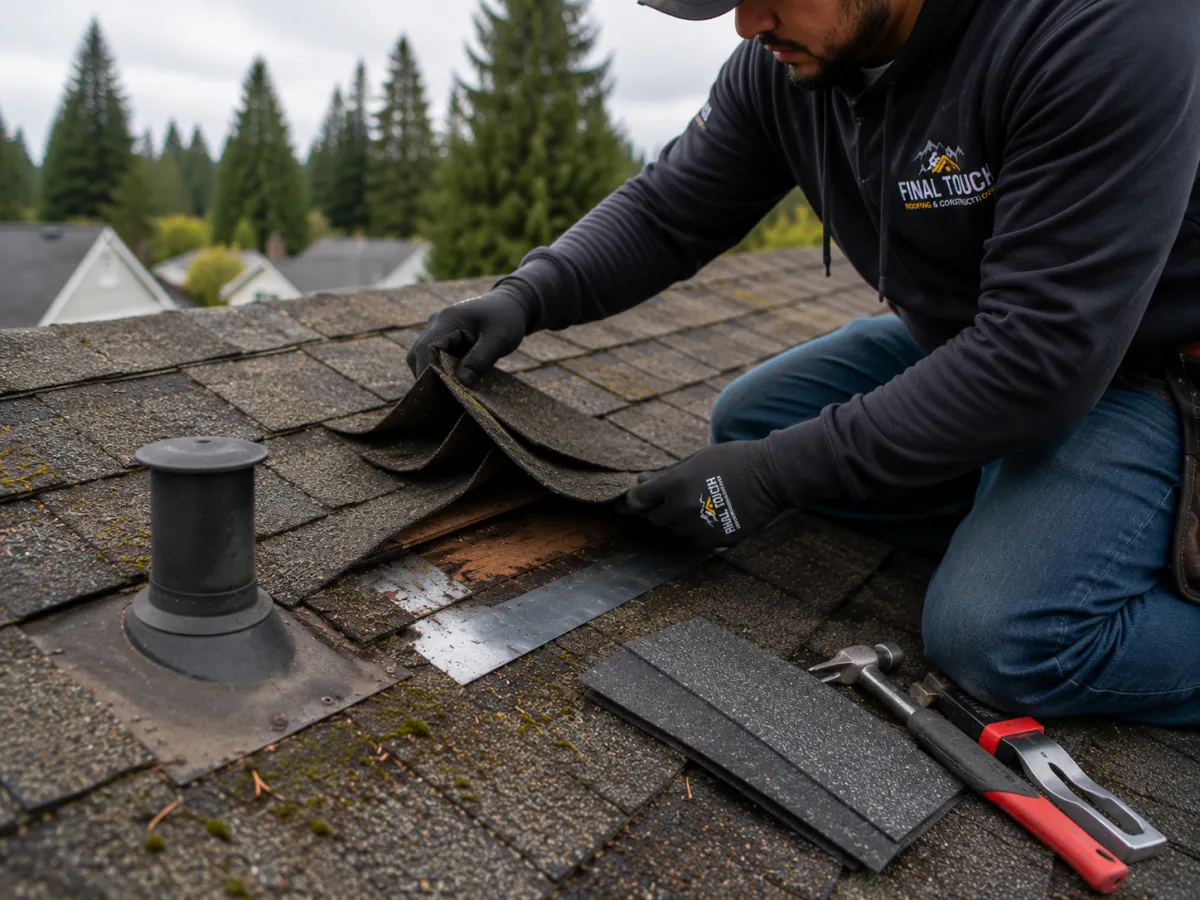 Roof repair Northwest Oregon - Fina Touch Roofing