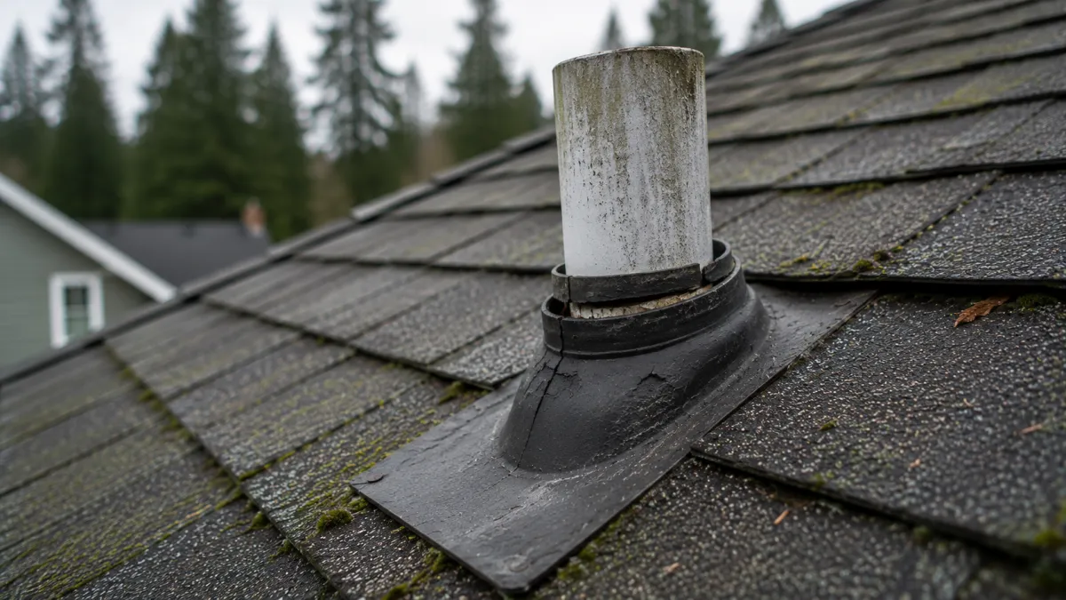 Roof Repair - Pipe Boot & Roof Vent Leaks - Northwest Oregon