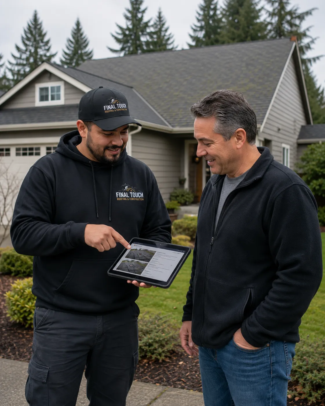 Roof inspection Northwest Oregon - Fina Touch Roofing