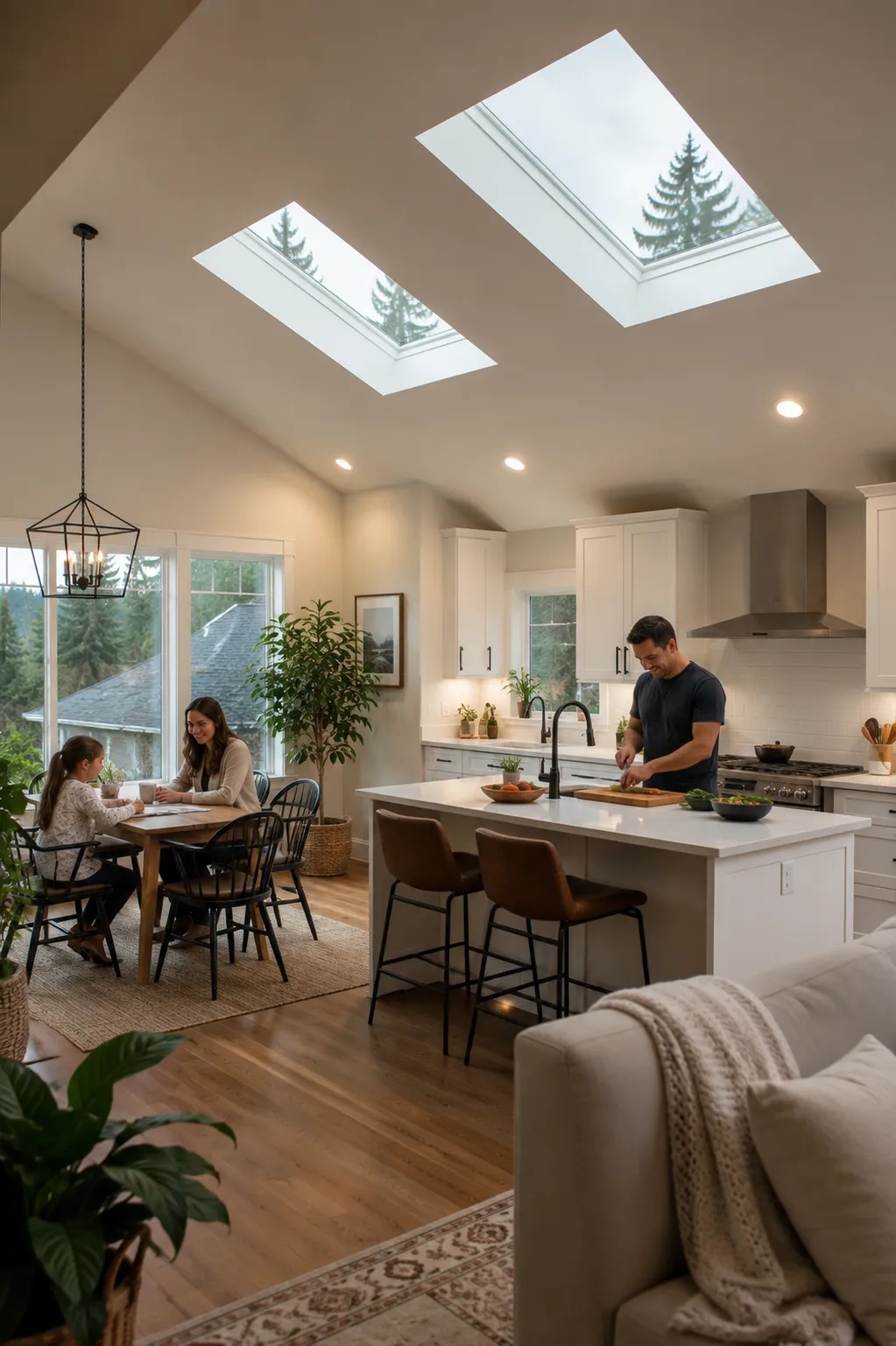 skylights and sun tunnels Northwest Oregon - Final Touch Roofing