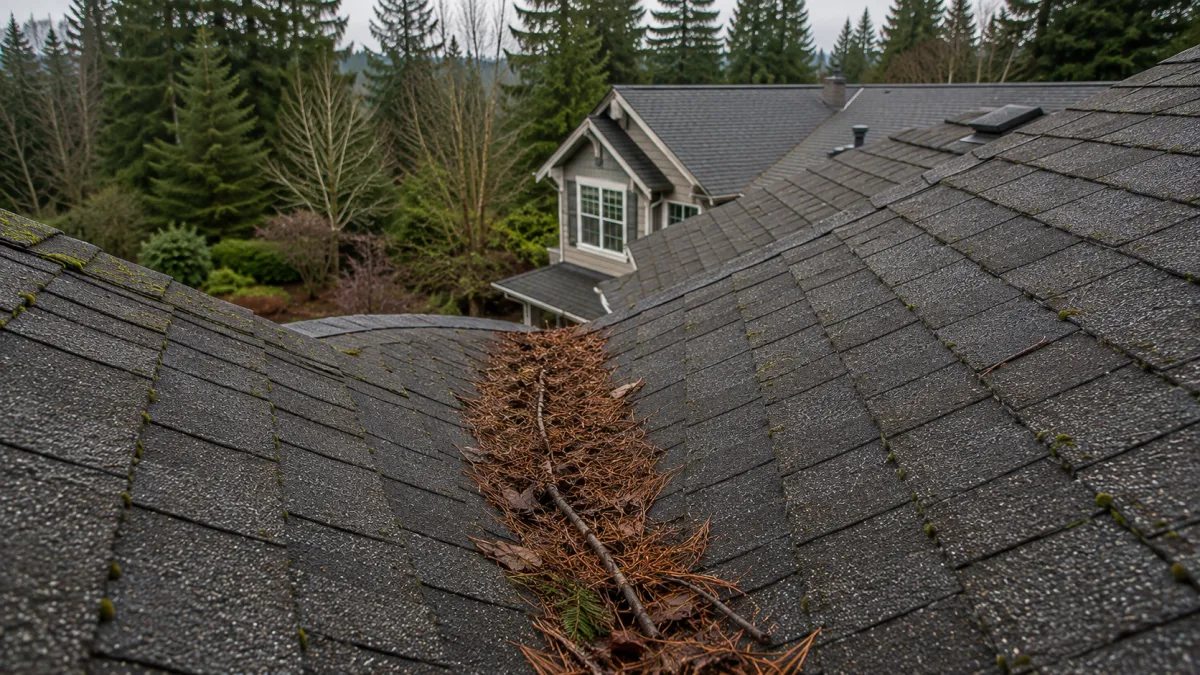 Roof Cleaning and Debris Removal Northwest Oregon - Final Touch Roofing