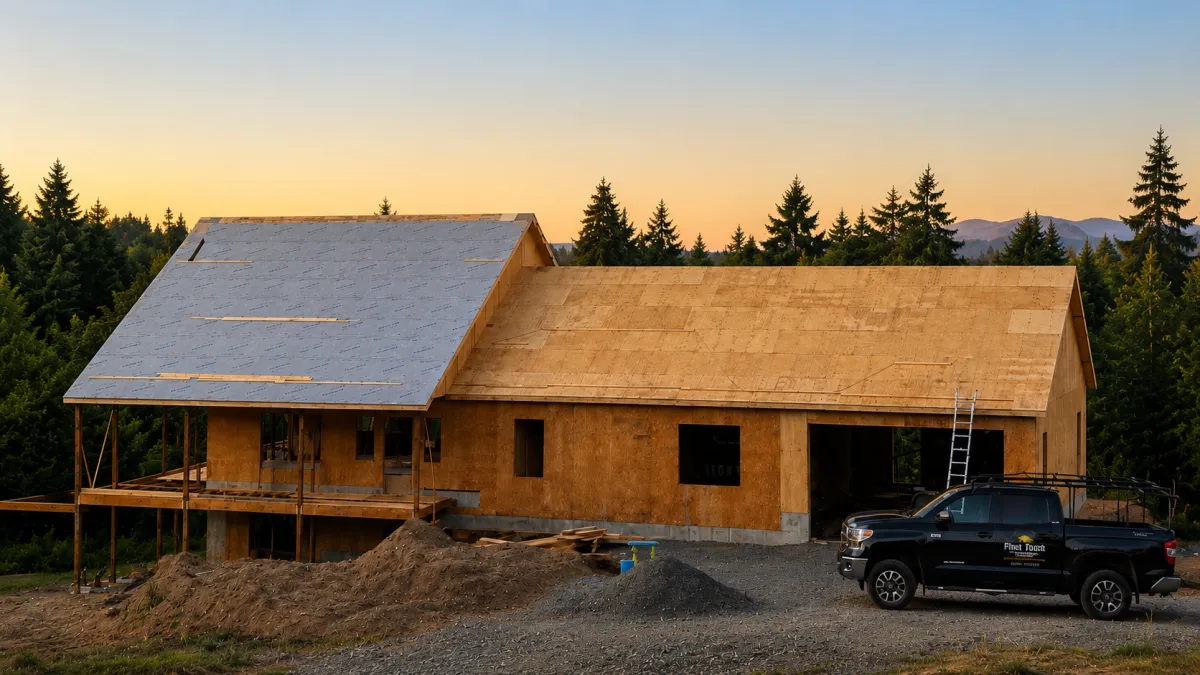 New Construction Roofing Contractor Icon