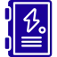 External additional power supply icon