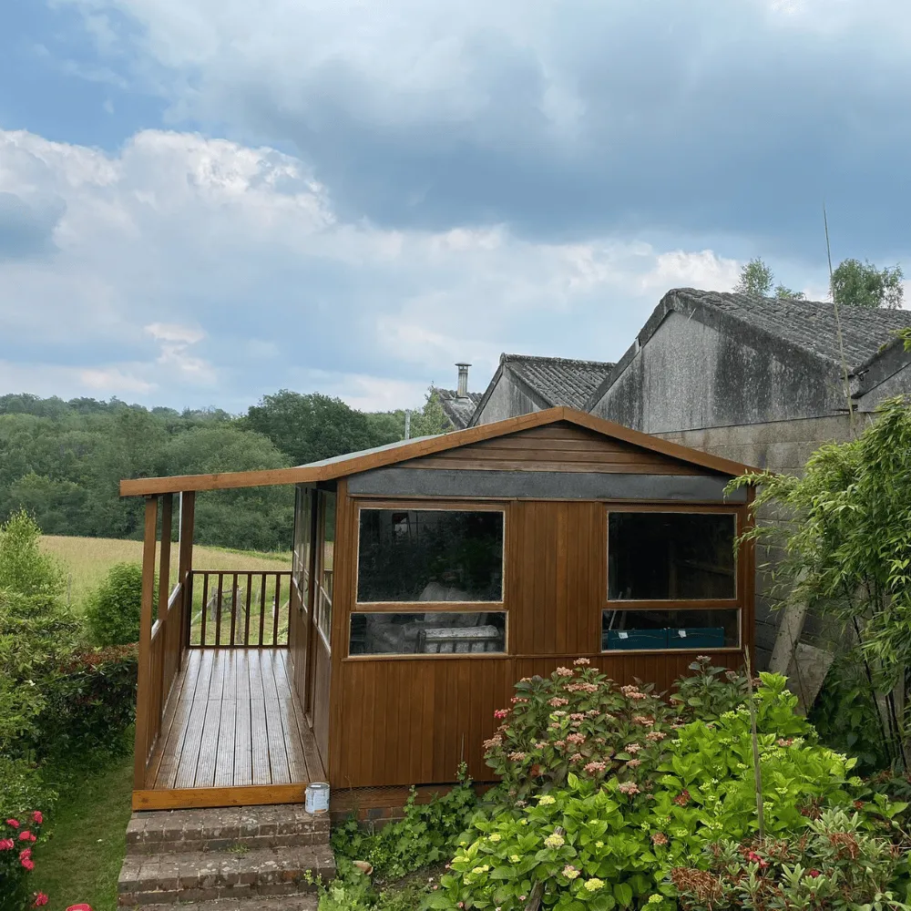 A garden shed that we built for a customer in Tunbridge Wells