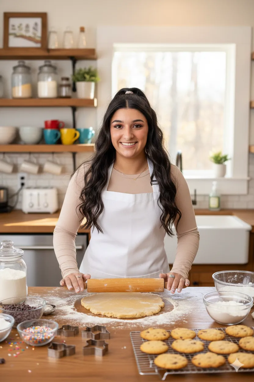 Portrait of the baker from Short and Sweet