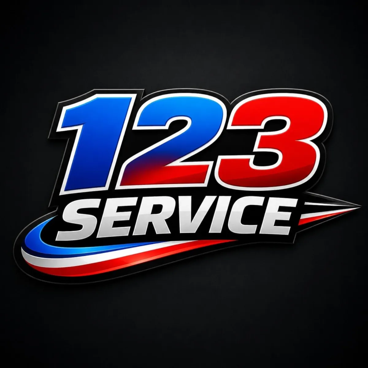 123 Service Masonry Logo