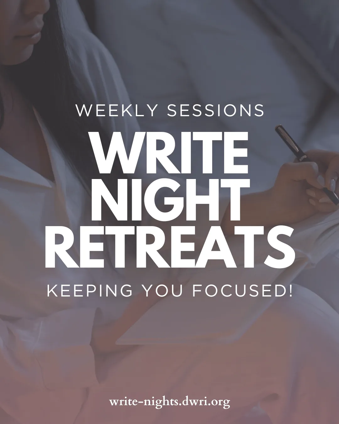 Write Night Retreats Group - Romance Author - Ready to finish your book?