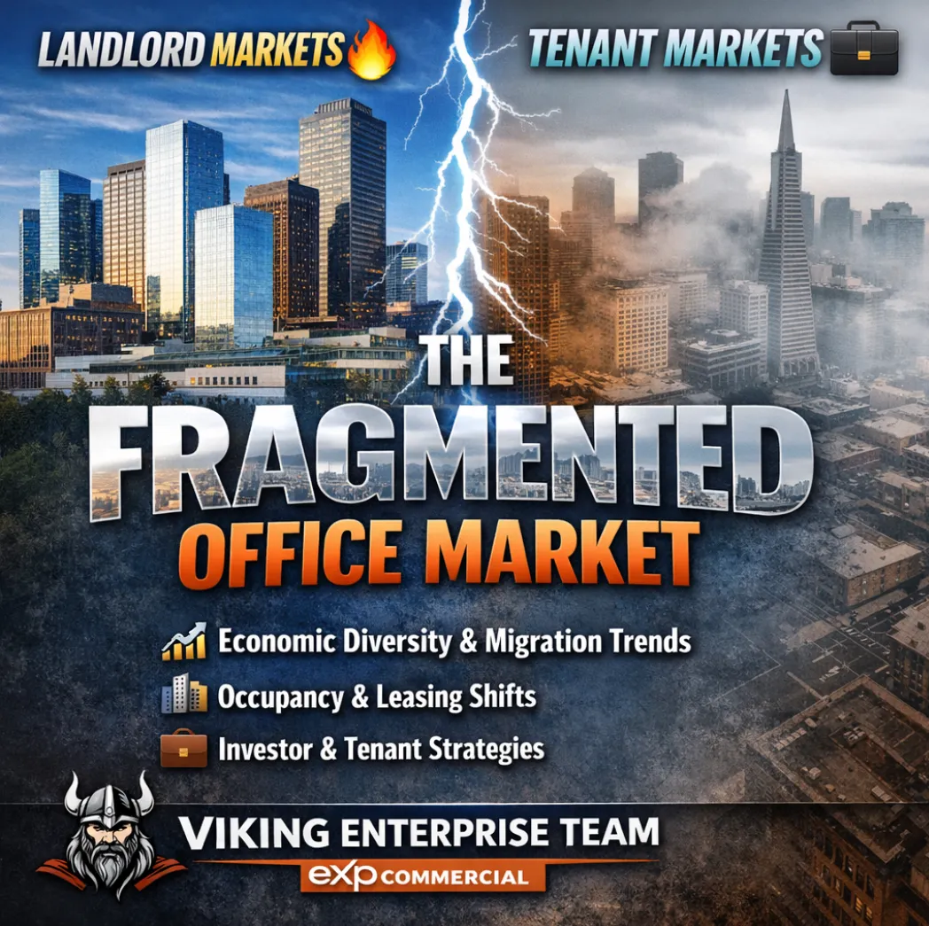 🏙️ The Fragmented Office Market: Where Landlords Win—and Where Tenants Dominate 📊