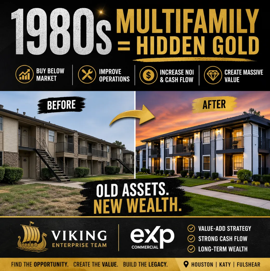 📈 Value-Add Gold: How 1980s Apartments Create Massive Upside 🏘️