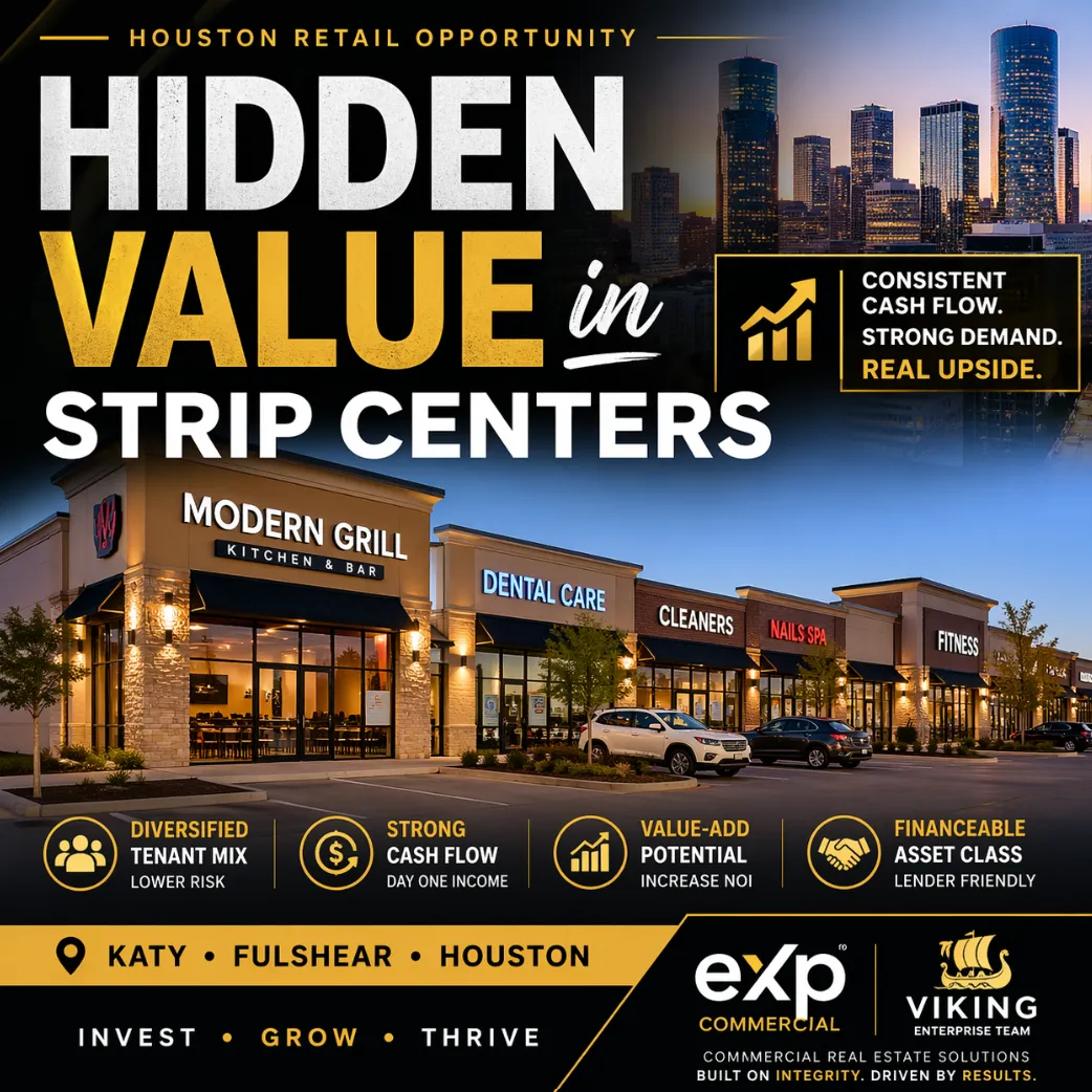 💰 Houston Retail Investing: The Underrated Power of Strip Centers 📈 💰