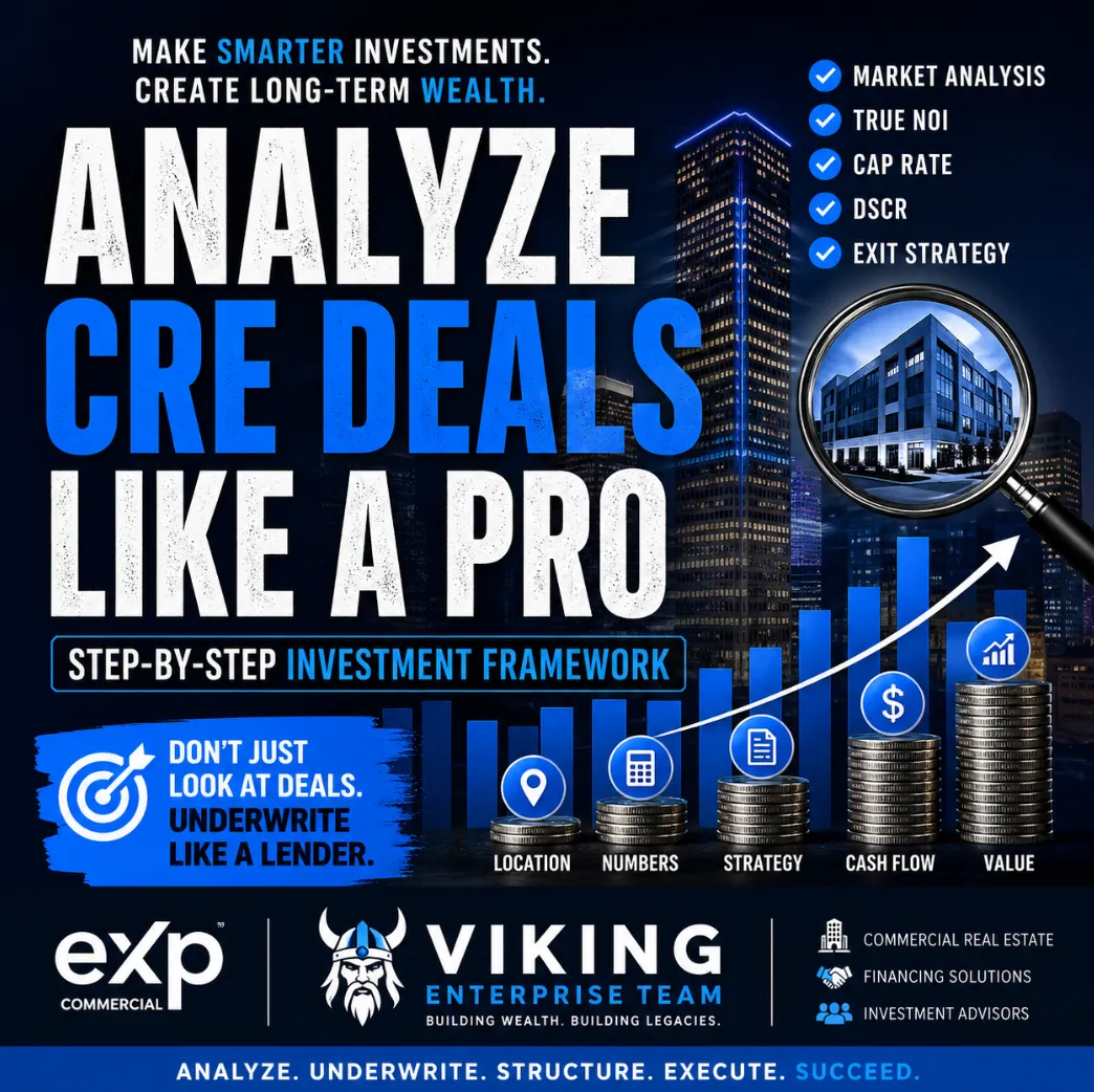 📊 CRE Investment Analysis Guide: From NOI to Exit Strategy 🚀