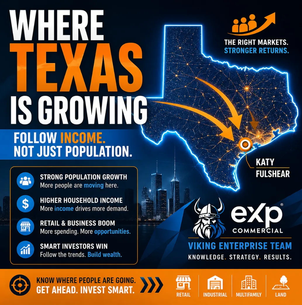 🏗️ Texas Migration Trends 2026: Where People Are REALLY Moving (And Why It Matters for CRE) 📈