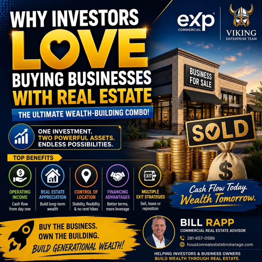 🔥 Buy the Business. Own the Building. Build Long-Term Wealth. 🚀🏦 Why Smart Investors Target Business + Real Estate Deals