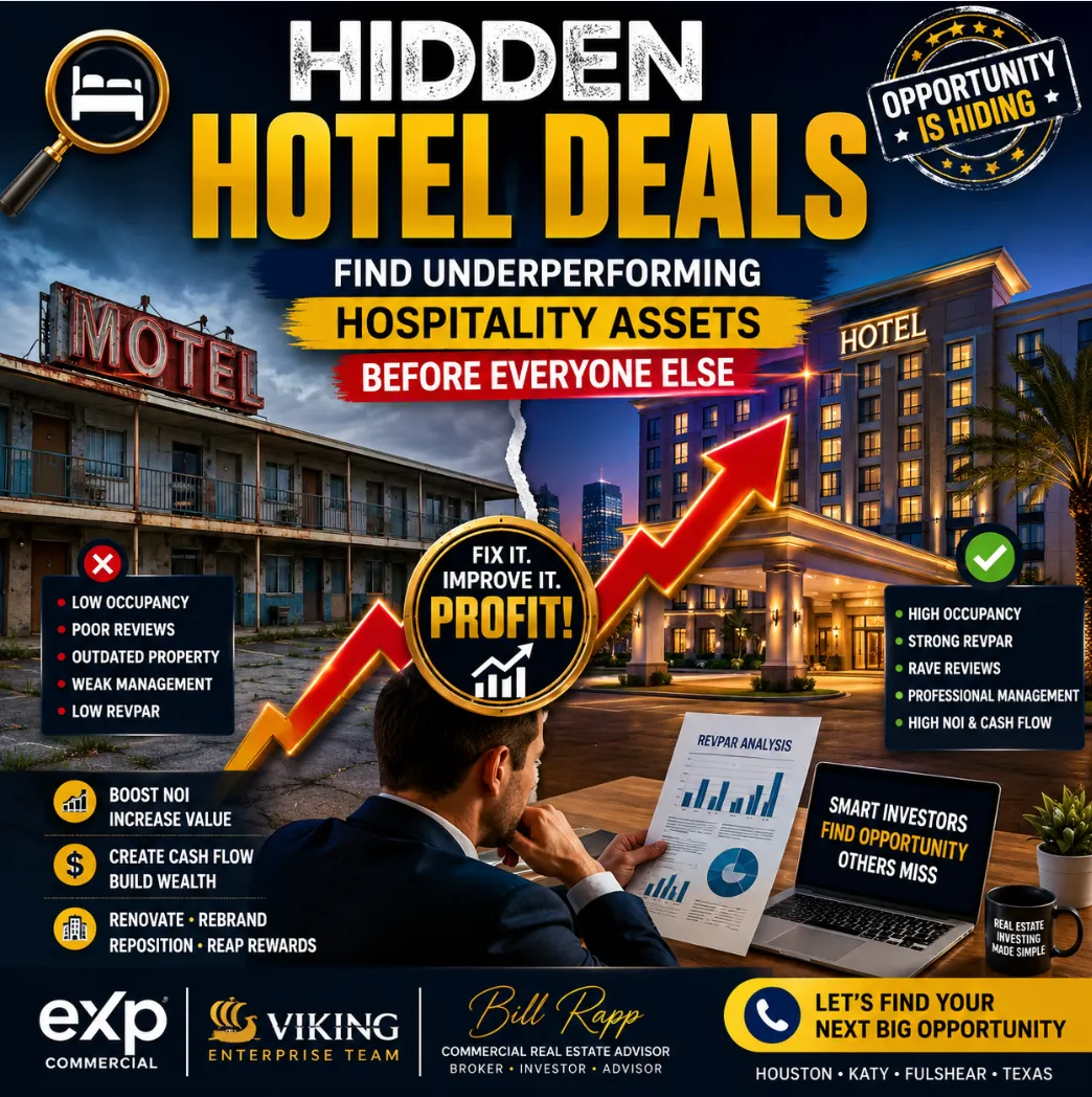 🏨 How to Identify Underperforming Hotels & Motels Before Other Investors Do 💰