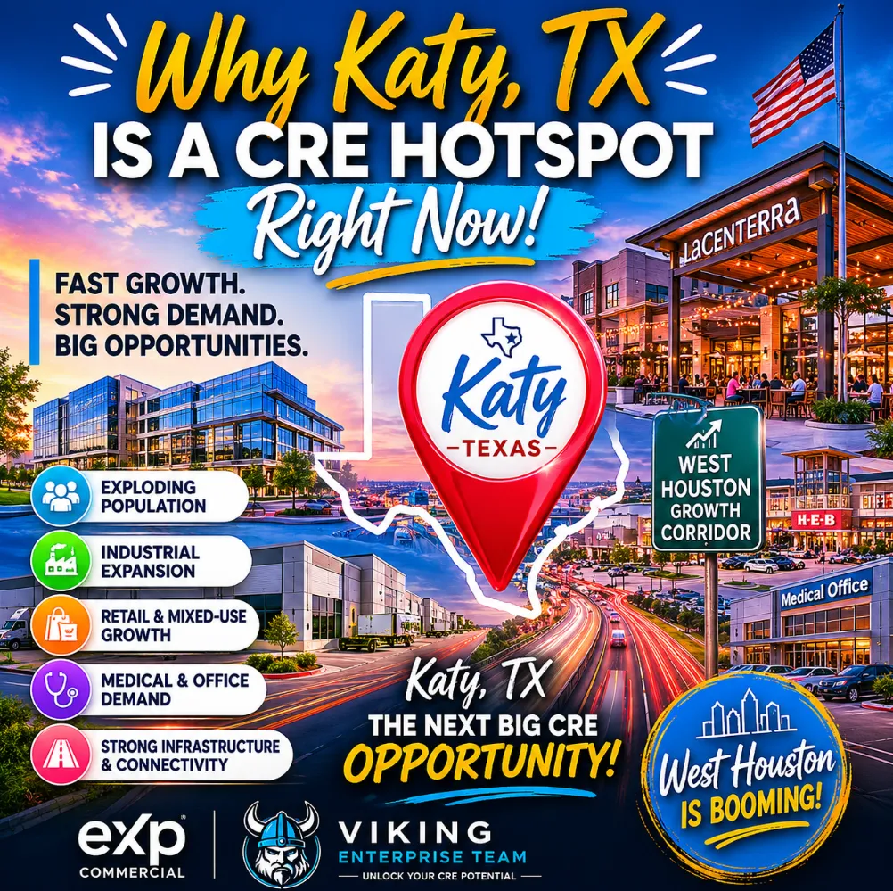 🚀 Katy, TX CRE Boom: Why Investors and Business Owners Are Flooding West Houston 🏢