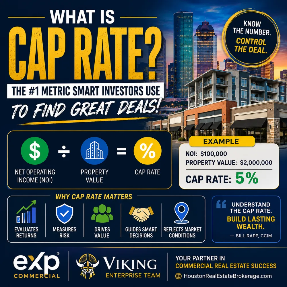 🏢 Cap Rates Explained: How Smart Investors Analyze Commercial Real Estate Deals 🚀