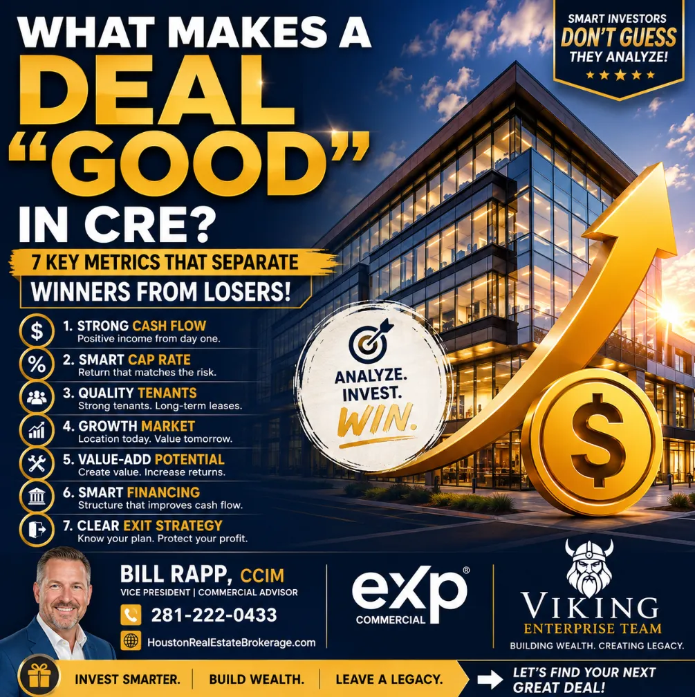 🏢 How to Identify a Winning CRE Deal Before You Buy: The Ultimate Investor Checklist ✅