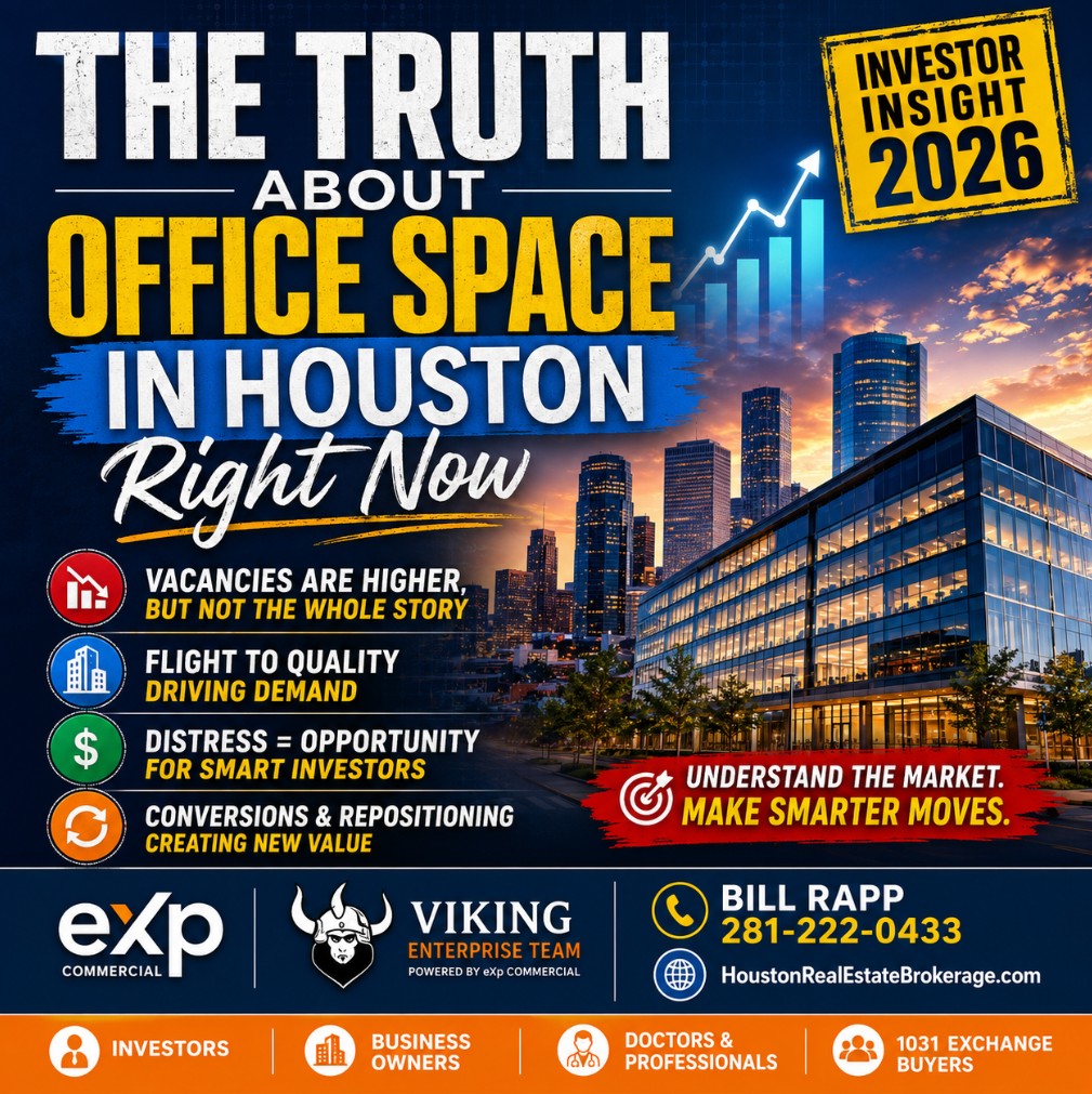 🚀 Houston Office Market 2026: Why Smart Investors Are Paying Attention Again 🏙️