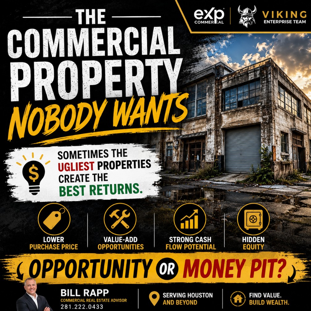 🔥 Ugly Commercial Properties: Hidden Value-Add Opportunities Investors Overlook 🚀