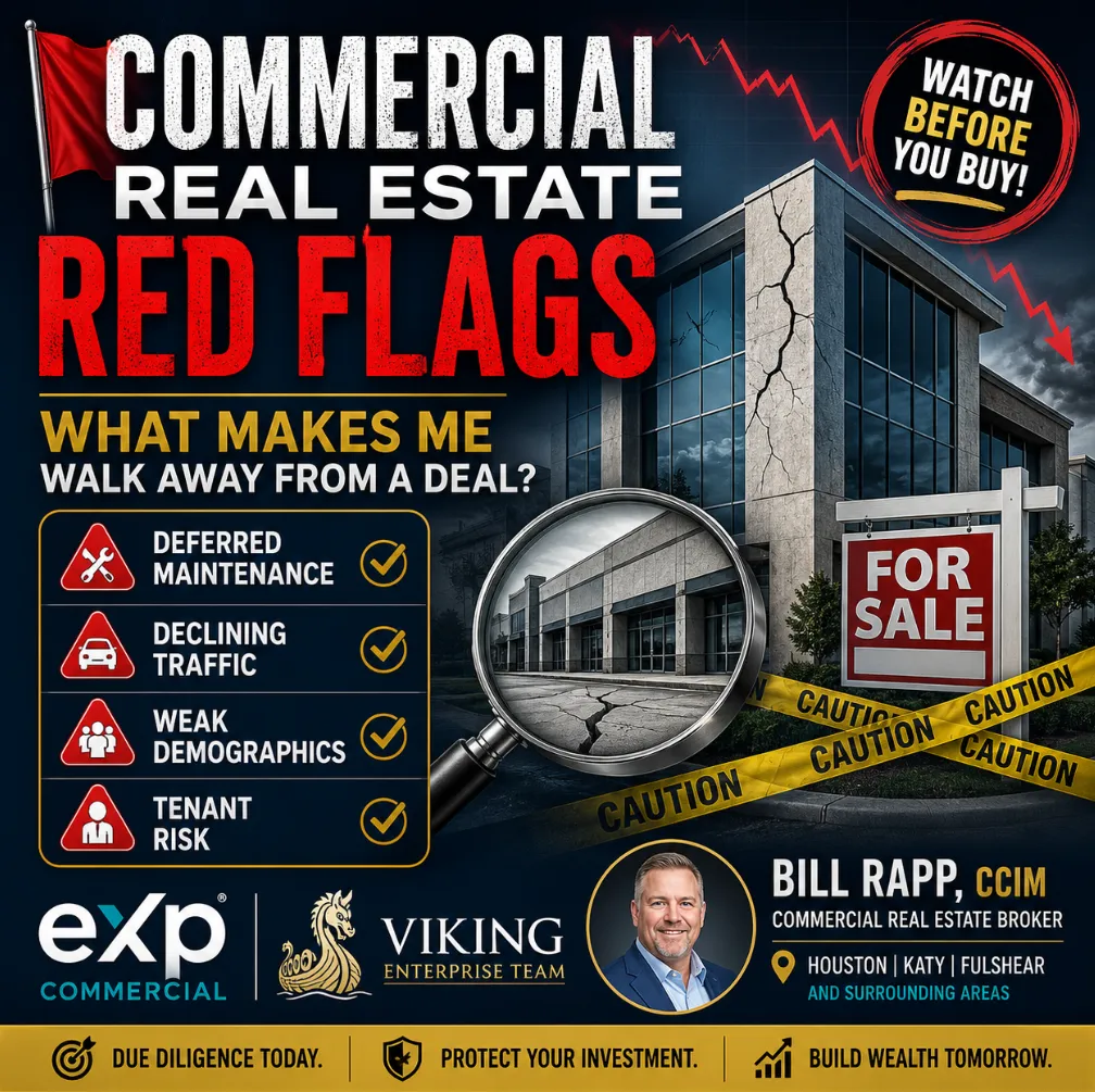 ā ļø Commercial Real Estate Due Diligence: The Warning Signs That Make Me Walk Away š