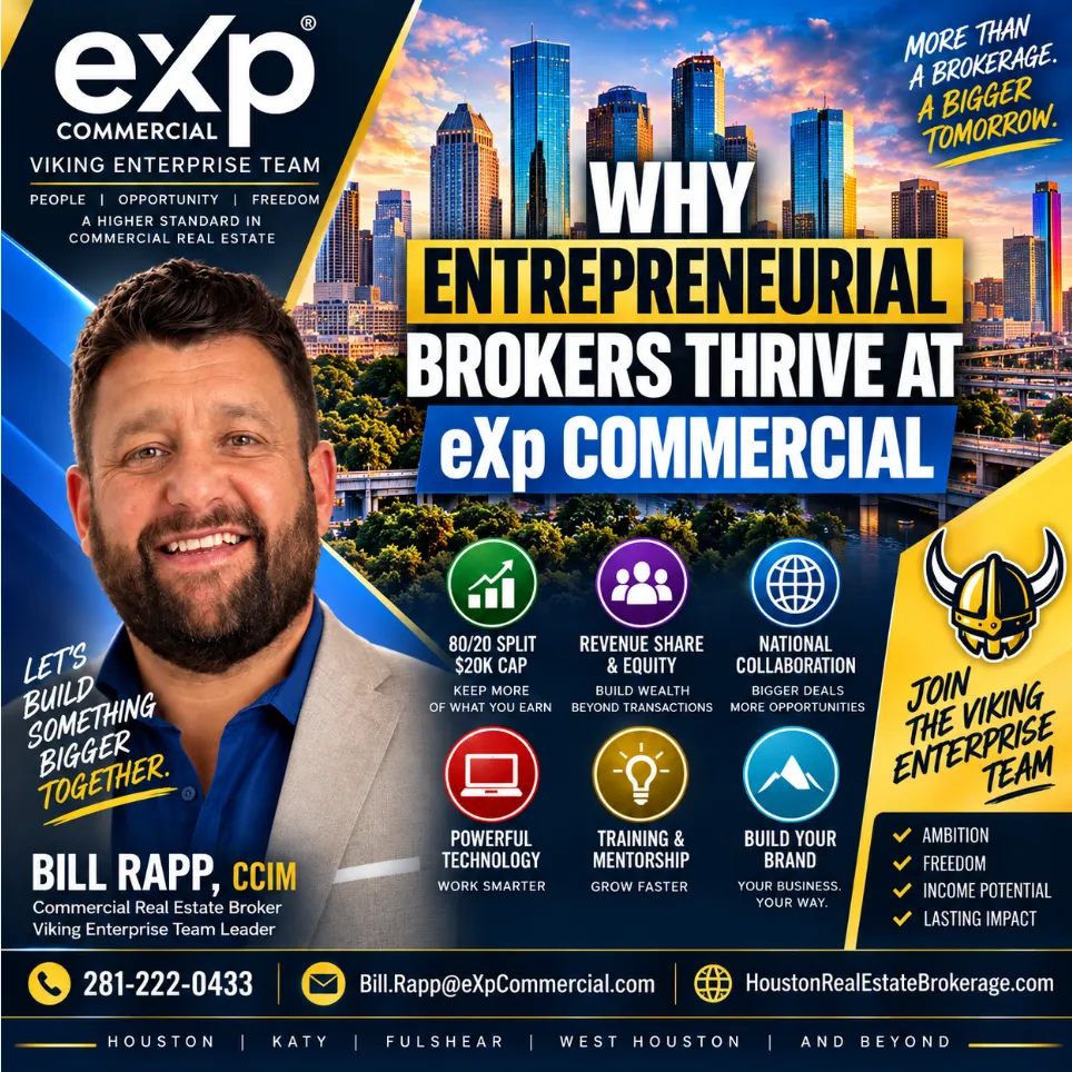 🚀 Why Entrepreneurial Commercial Real Estate Brokers Thrive at eXp Commercial 📈
