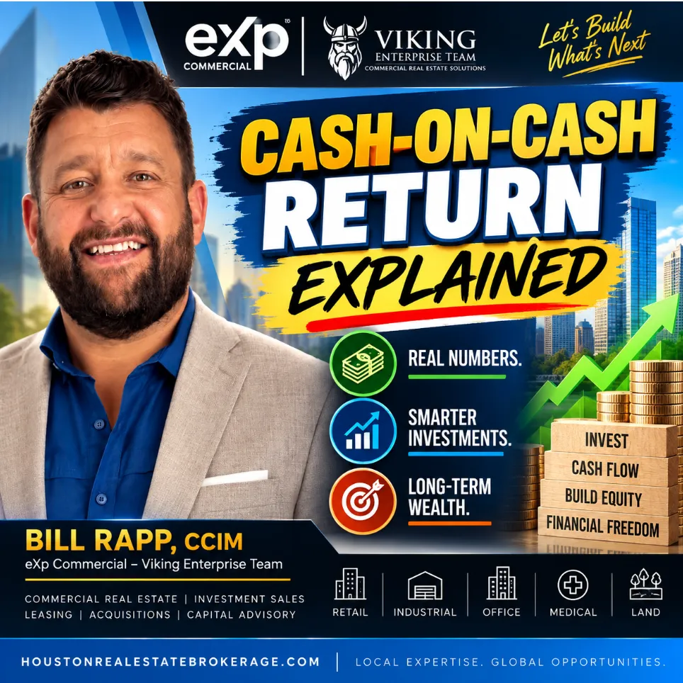 💰 Cash-on-Cash Return Explained: How Commercial Real Estate Investors Measure Their Actual Returns 📈