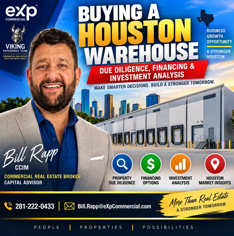 💰 Houston Warehouse Investing: What to Check Before You Buy an Industrial Property 🏢