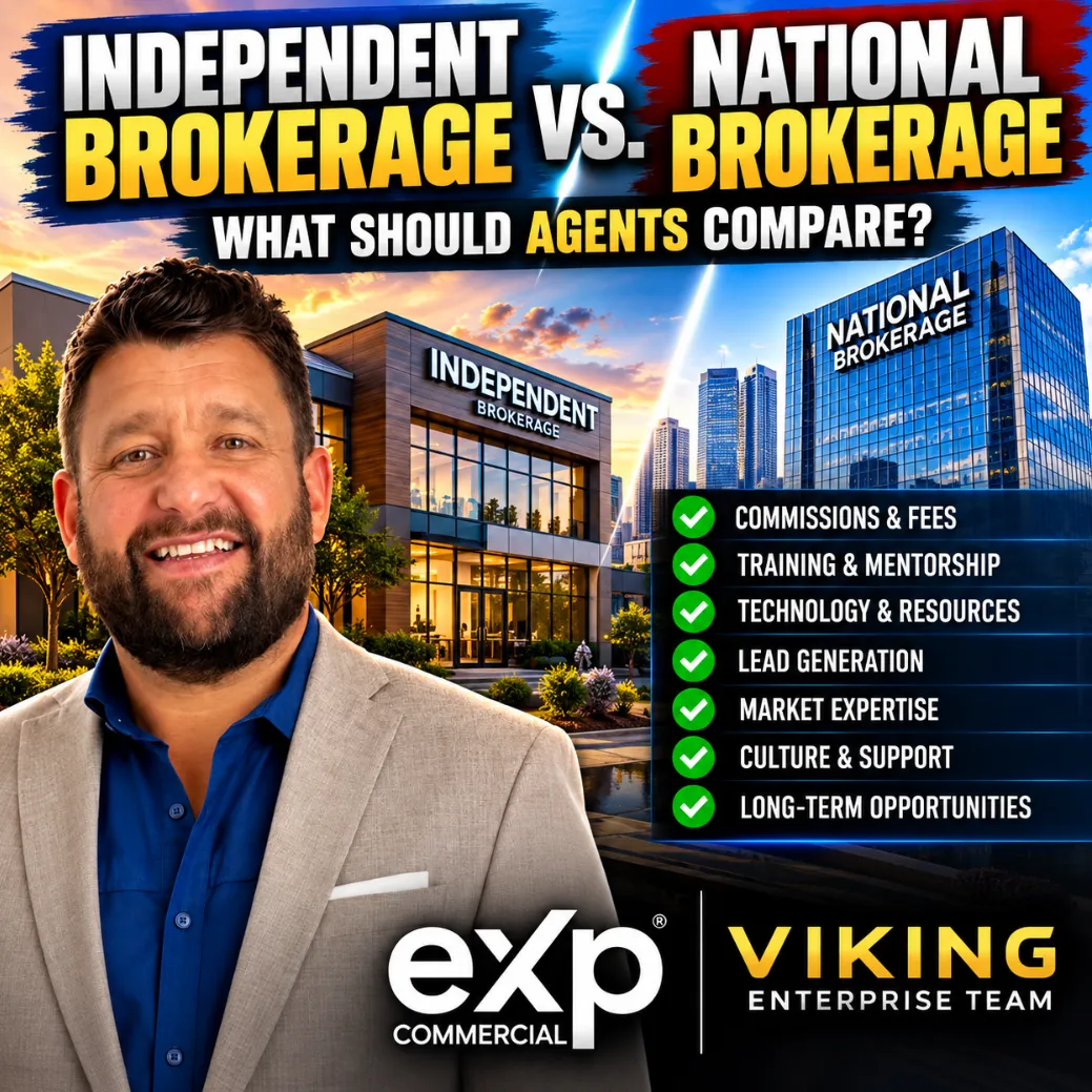 💼 Choosing the Right Commercial Real Estate Brokerage: Independent Firm or National Brand? Here's What Really Matters 🔑