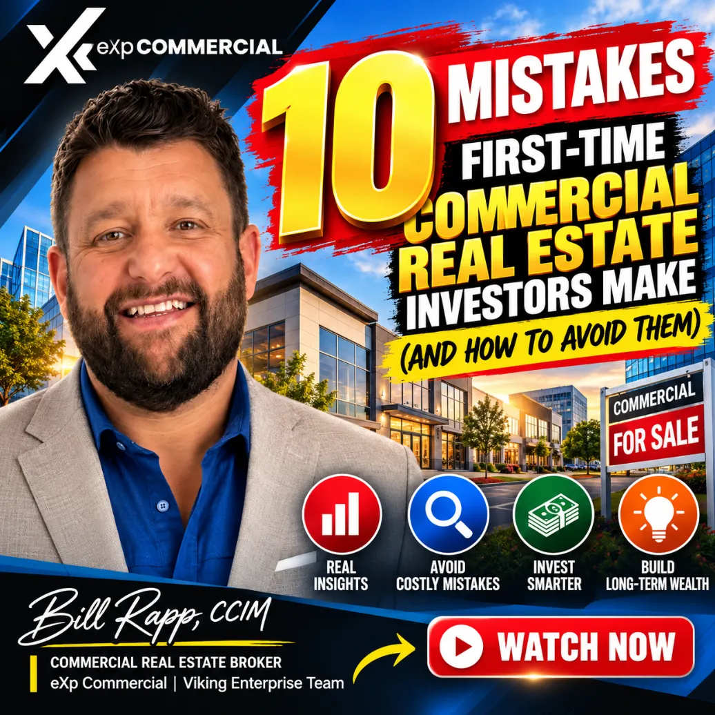 🏢 First-Time Commercial Real Estate Investing: 10 Expensive Mistakes That Can Destroy Your Returns 📉