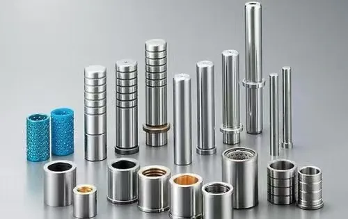 man in blue crew neck t-shirt holding black and white bottle