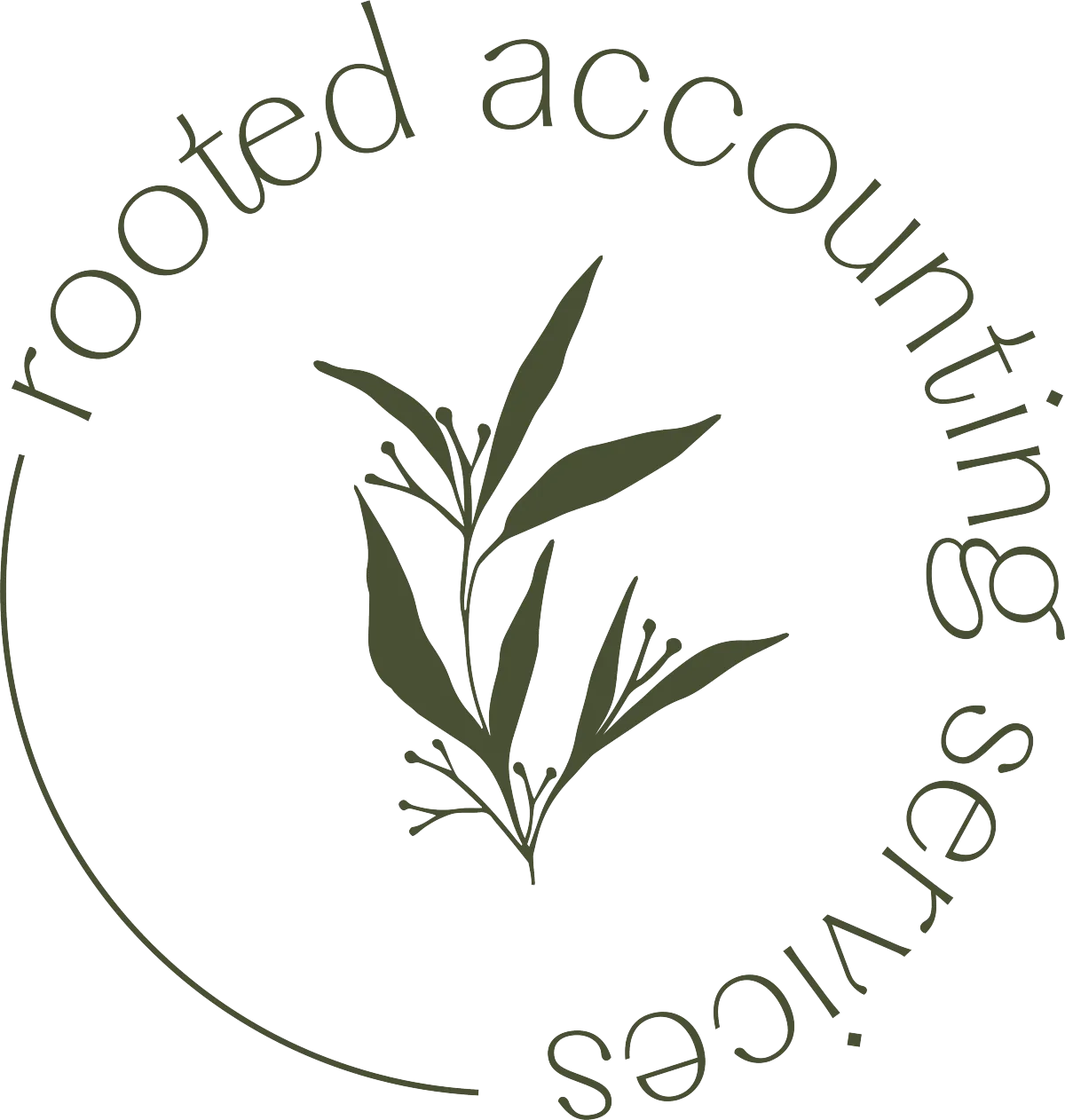 Rooted Accounting Logo