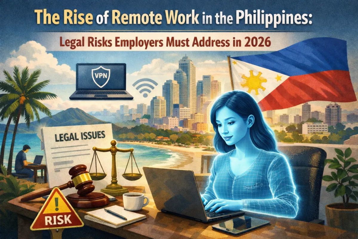 Philippine HR and legal teams reviewing employment contracts