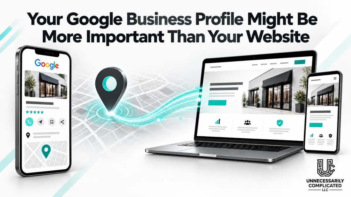 Your Google Business Profile Might Be More Important Than Your Website