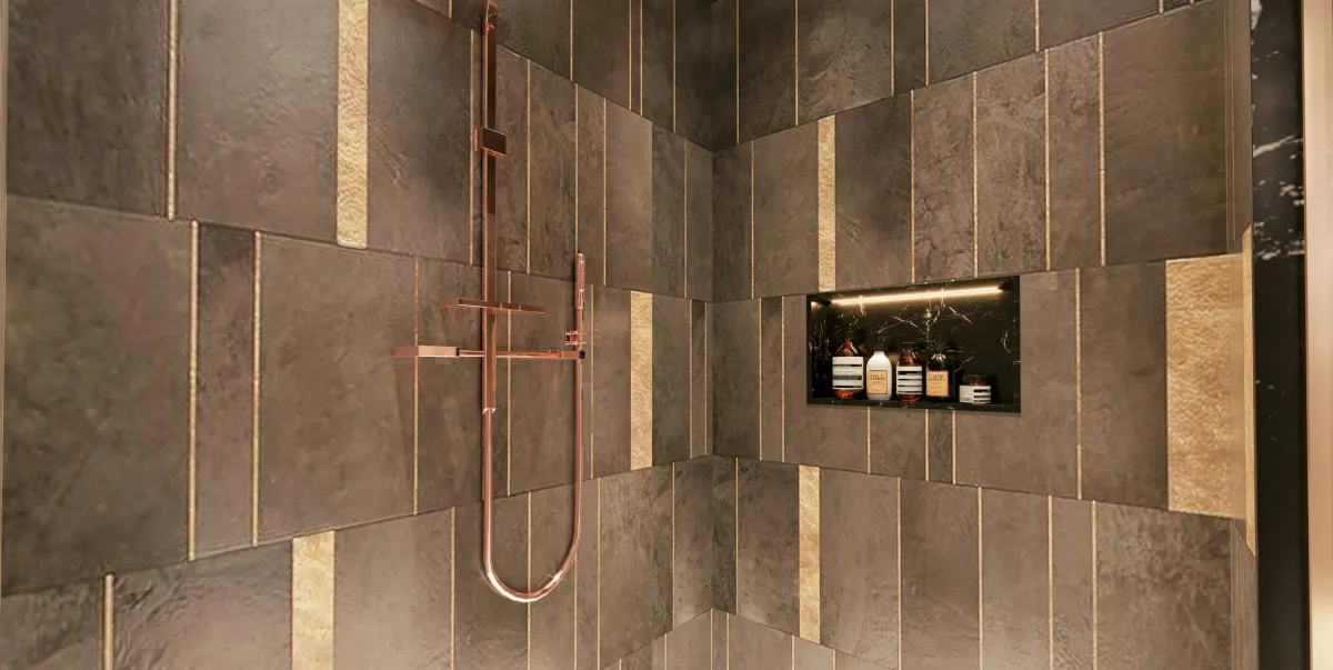 Custom kitchen renovation with new cabinetry, countertops, lighting, and open layout design